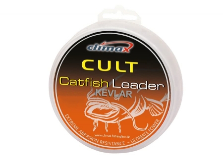 Повідковий матеріал Climax CULT Catfish Kevlar Leader 20 м ― Офіційний представник Sportex