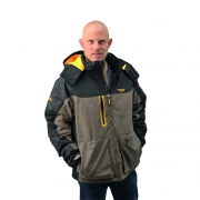 Куртка Sportex зимняя черная/серая р. XL