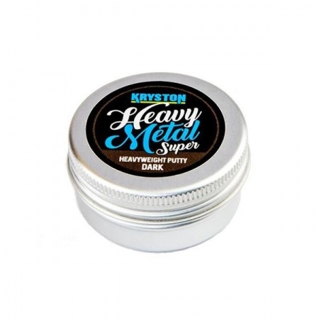 М'який свинець KRYSTON Heavy Metal  Super Heavyweight Putty 20 g, dark ― Офіційний представник Sportex