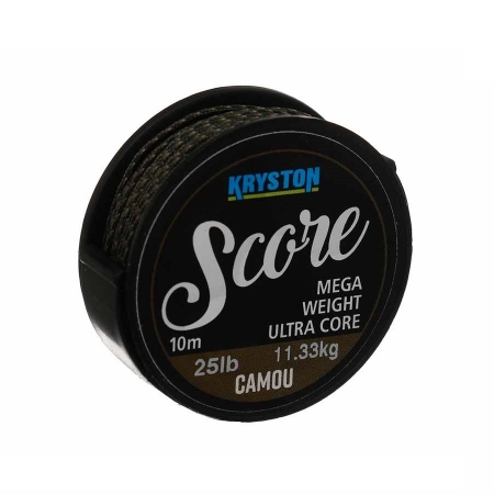 Лідкор KRYSTON Score Heavyweight Leadcore 25 lb, 10 м Camou ― Офіційний представник Sportex