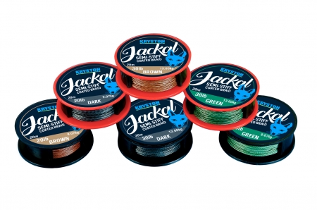  Повідковий матеріал KRYSTON Jackal Semi-Stiff Coated Braid ― Офіційний представник Sportex