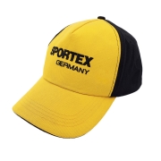Кепка SPORTEX жовта з чорним