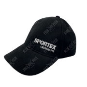 Кепка SPORTEX чорна з білим написом