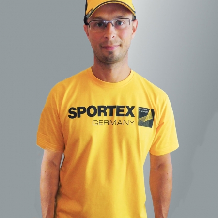 Футболка Sportex жовта ― Офіційний представник Sportex